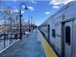 NJT Train # 5517 getting ready to depart Somerville Station 